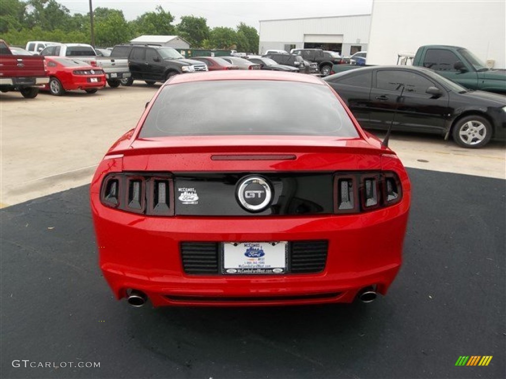 2014 Mustang GT Coupe - Race Red / Charcoal Black photo #5