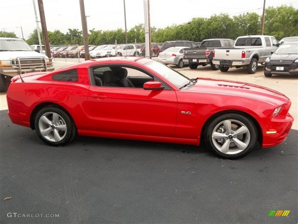 2014 Mustang GT Coupe - Race Red / Charcoal Black photo #8