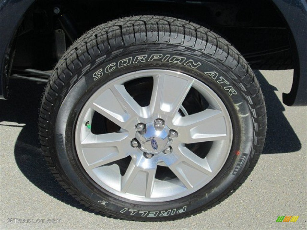 2013 Ford F150 Lariat SuperCrew 4x4 Wheel Photo #80890345
