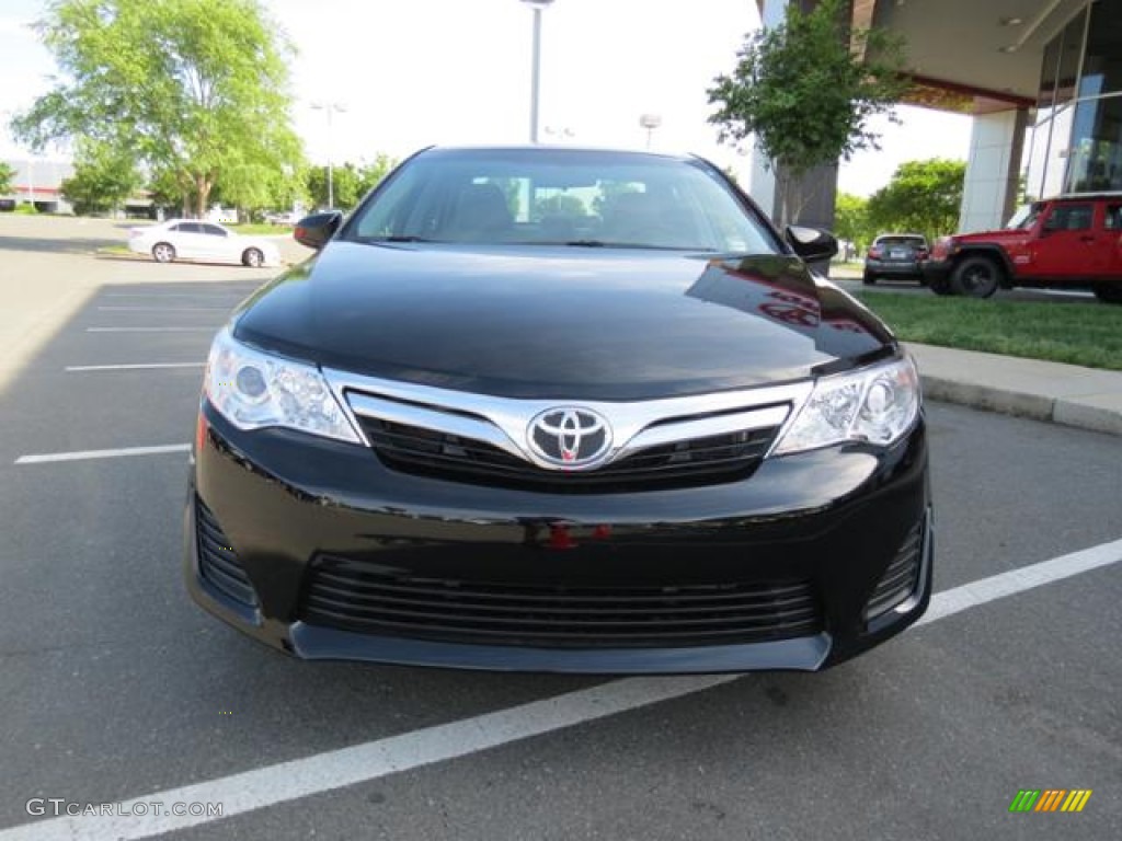 2013 Camry LE - Attitude Black Metallic / Ash photo #2