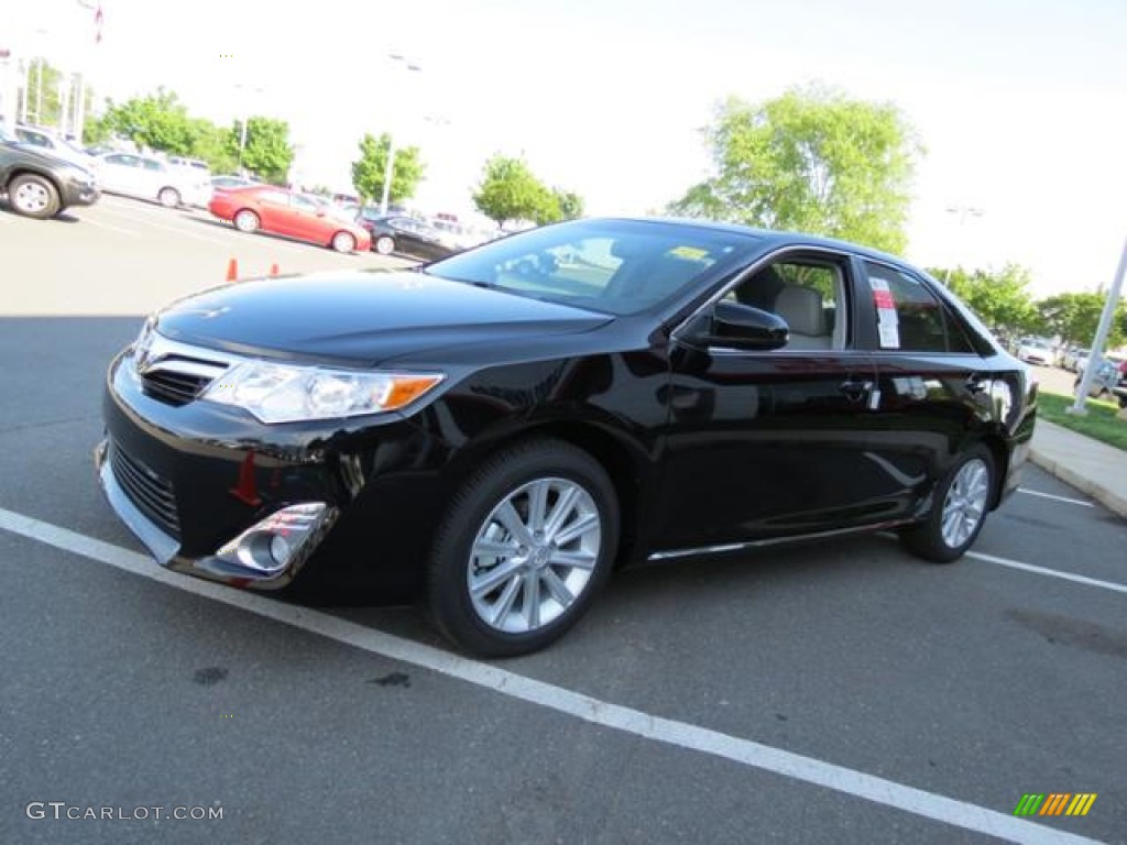 2013 Camry LE - Attitude Black Metallic / Ash photo #3