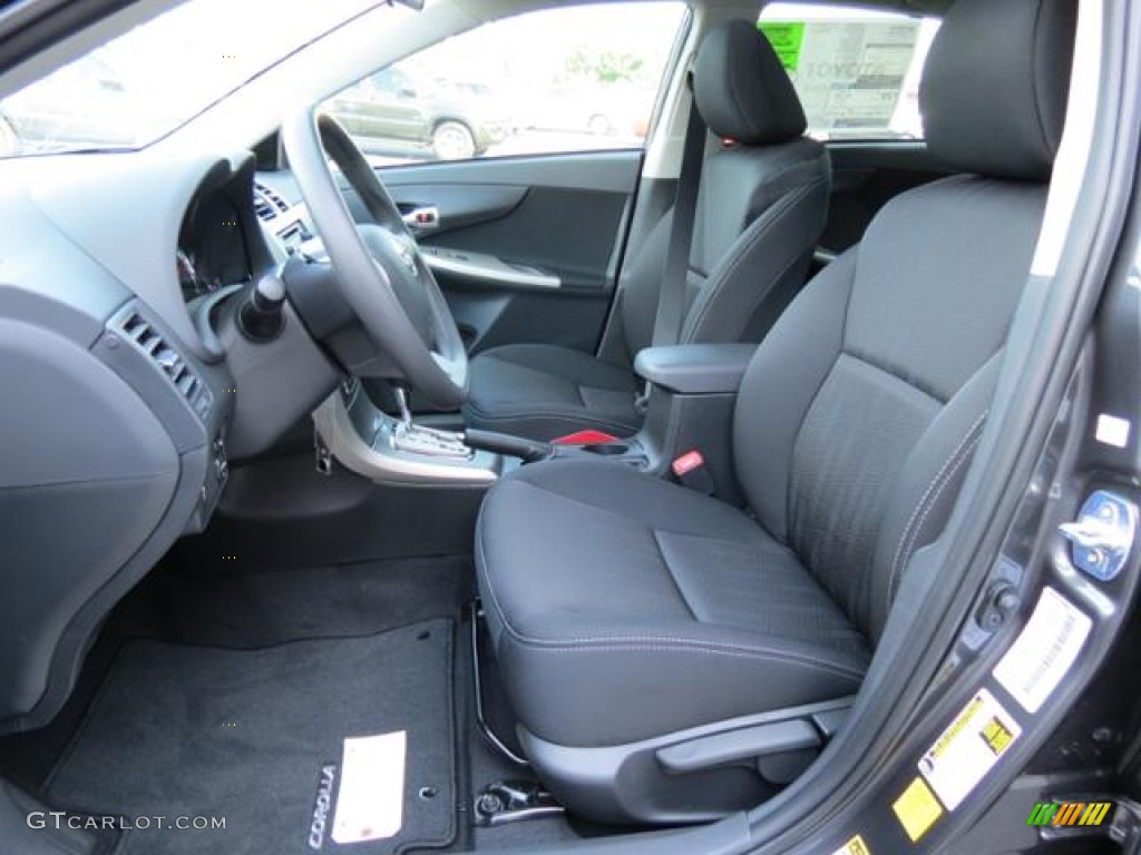 Dark Charcoal Interior 2013 Toyota Corolla S Photo #80892014