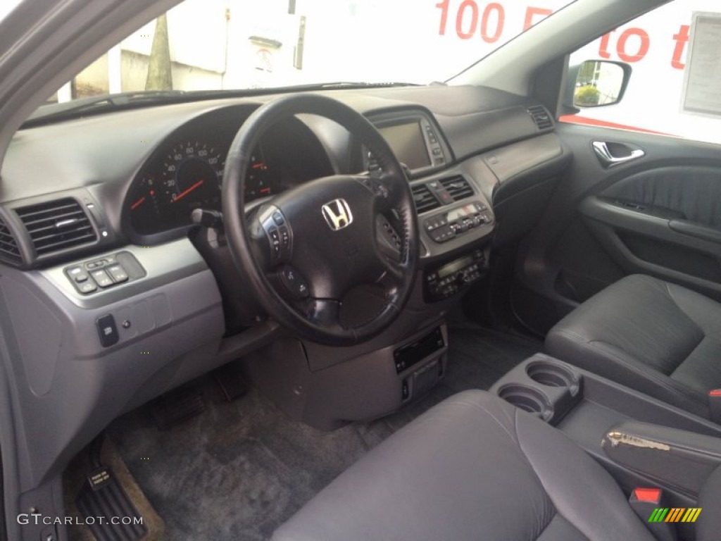 Gray Interior 2006 Honda Odyssey EX-L Photo #80892061