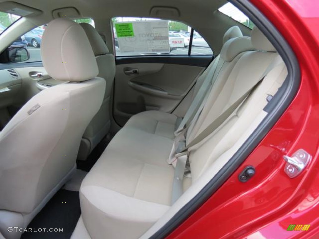 2013 Toyota Corolla LE Rear Seat Photo #80892580