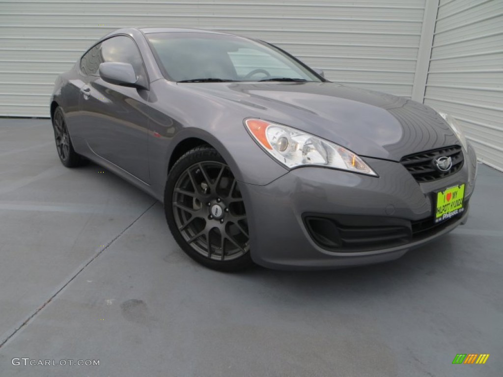 2011 Genesis Coupe 2.0T - Nordschleife Gray / Black Cloth photo #1
