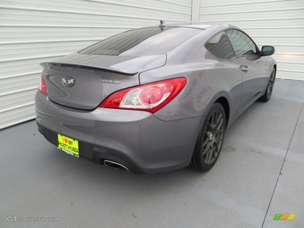 2011 Genesis Coupe 2.0T - Nordschleife Gray / Black Cloth photo #3