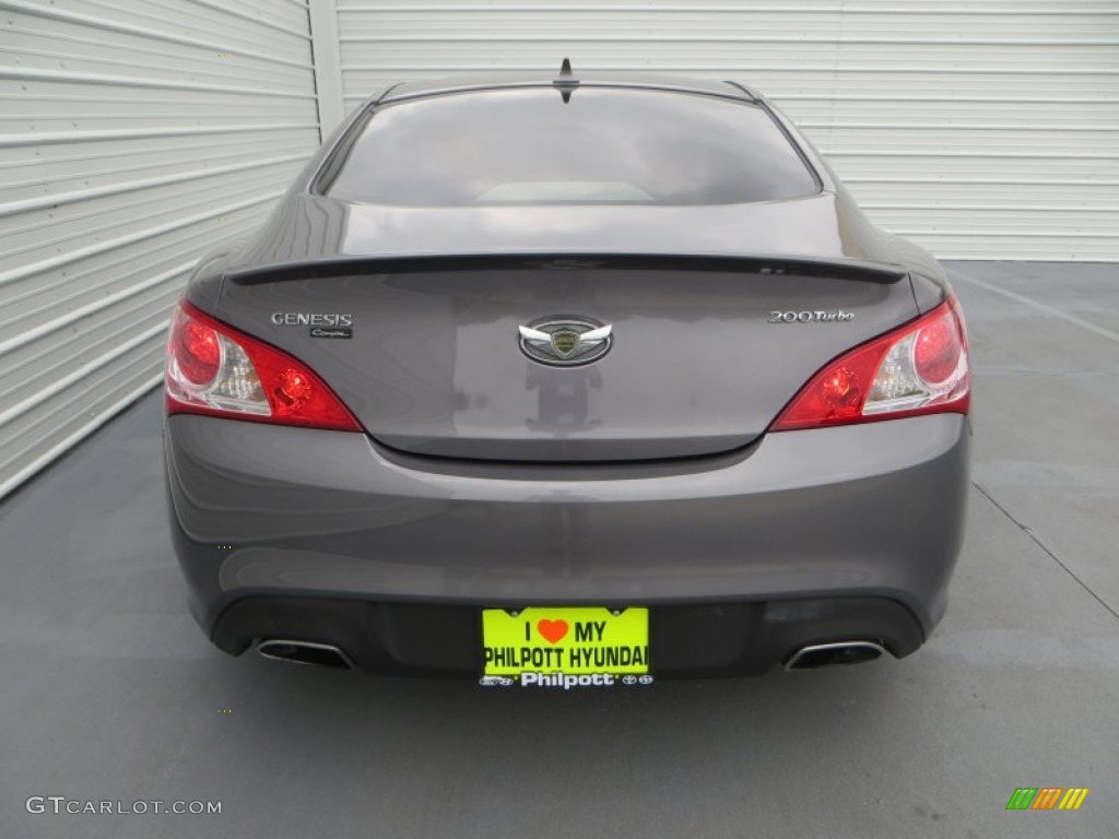 2011 Genesis Coupe 2.0T - Nordschleife Gray / Black Cloth photo #4