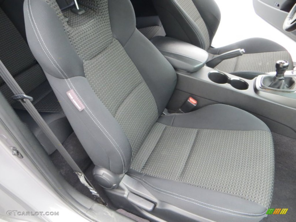 Black Cloth Interior 2011 Hyundai Genesis Coupe 2.0T Photo #80892955