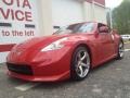 Solid Red 2009 Nissan 370Z NISMO Coupe Exterior