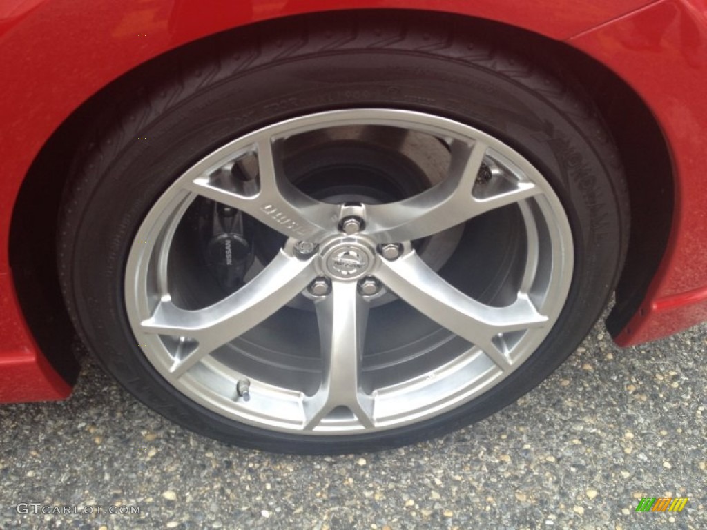 2009 Nissan 370Z NISMO Coupe Wheel Photo #80893386