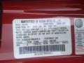 A54: Solid Red 2009 Nissan 370Z NISMO Coupe Color Code