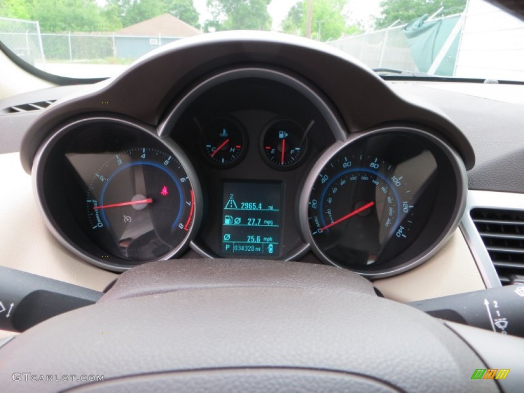 2012 Chevrolet Cruze LT Gauges Photo #80894011