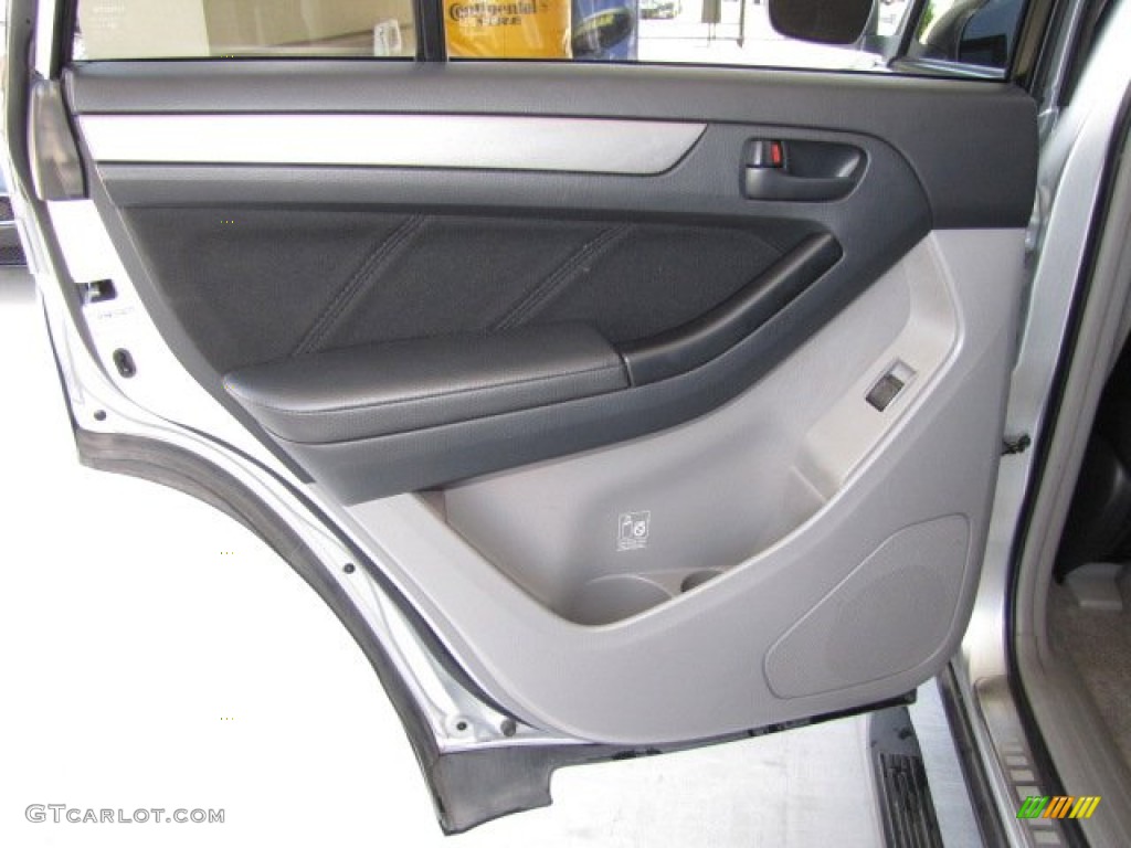 2008 Toyota 4Runner Sport Edition Stone Gray Door Panel Photo #80894299