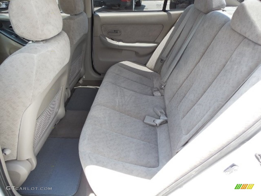 2006 Hyundai Elantra GLS Sedan Rear Seat Photo #80894530