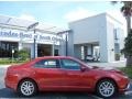 2011 Red Candy Metallic Ford Fusion SEL  photo #8