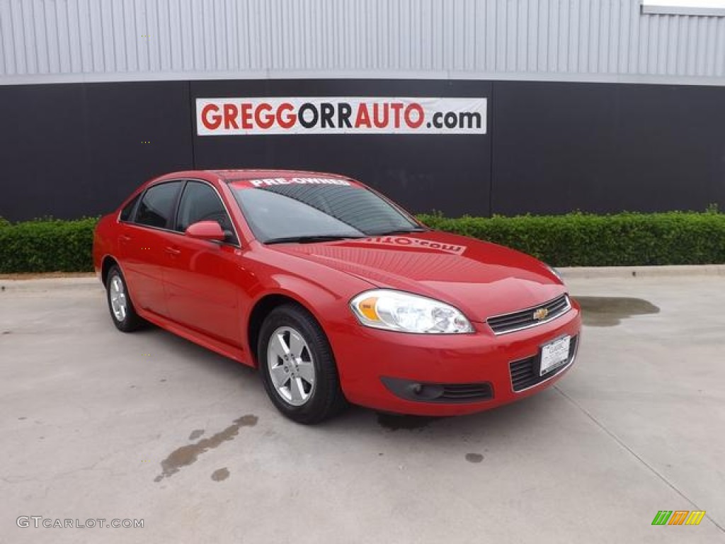 2011 Impala LT - Victory Red / Gray photo #1