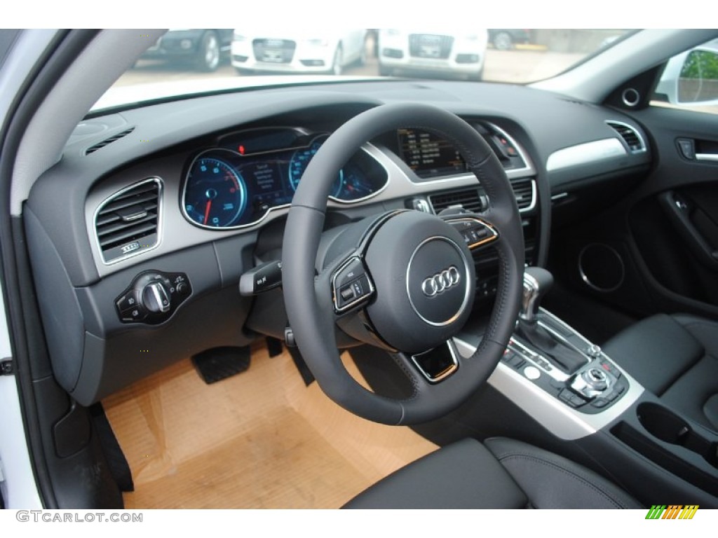2013 Audi Allroad 2.0T quattro Avant Black Dashboard Photo #80896856