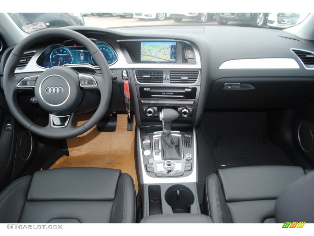 2013 Audi Allroad 2.0T quattro Avant Black Dashboard Photo #80897220