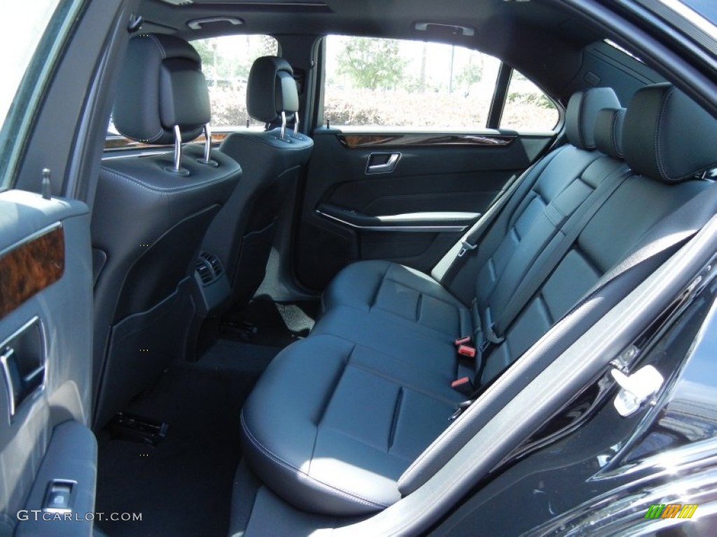 2014 Mercedes-Benz E 350 Sedan Rear Seat Photo #80897280