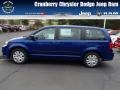 2013 Blue Streak Pearl Dodge Grand Caravan SE  photo #1