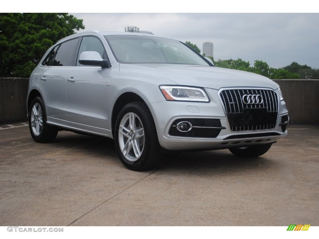 2013 Q5 3.0 TFSI quattro - Ice Silver Metallic / Steel Grey photo #1