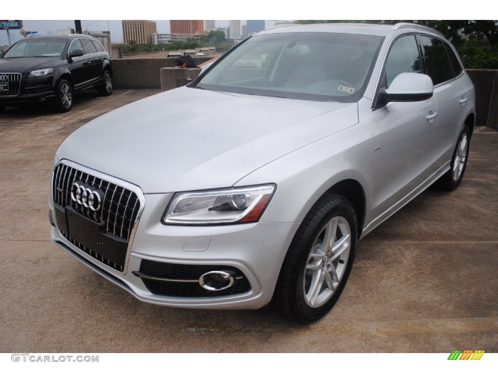 Ice Silver Metallic 2013 Audi Q5 3.0 TFSI quattro Exterior Photo #80898254
