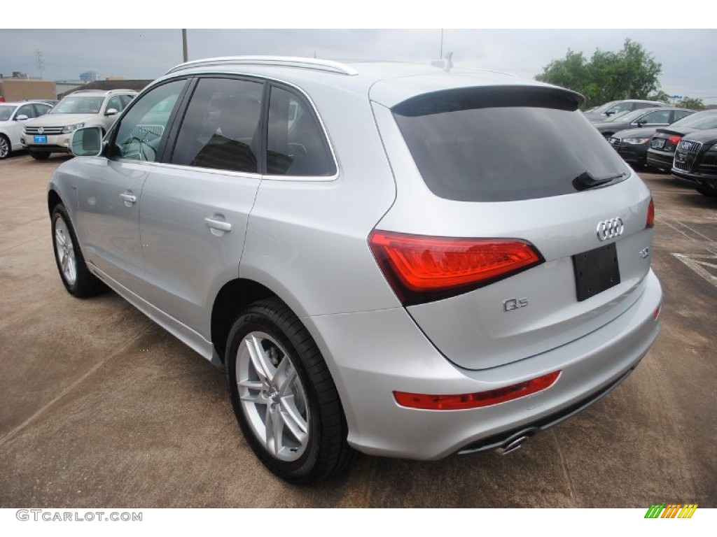 Ice Silver Metallic 2013 Audi Q5 3.0 TFSI quattro Exterior Photo #80898309