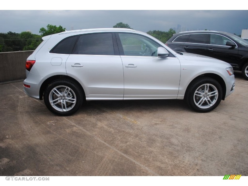 Ice Silver Metallic 2013 Audi Q5 3.0 TFSI quattro Exterior Photo #80898393