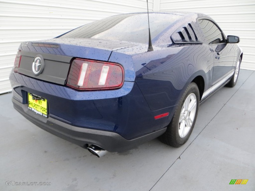 2012 Mustang V6 Premium Coupe - Kona Blue Metallic / Charcoal Black photo #4