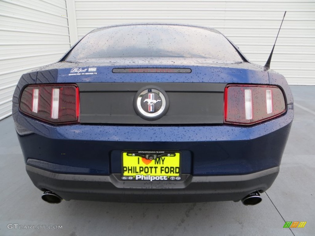 2012 Mustang V6 Premium Coupe - Kona Blue Metallic / Charcoal Black photo #5