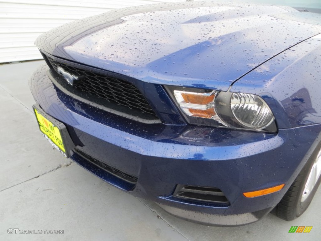 2012 Mustang V6 Premium Coupe - Kona Blue Metallic / Charcoal Black photo #10