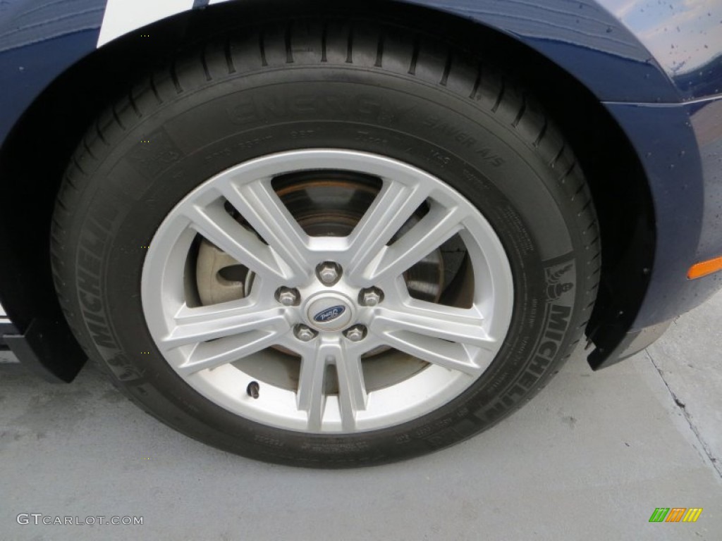 2012 Mustang V6 Premium Coupe - Kona Blue Metallic / Charcoal Black photo #14