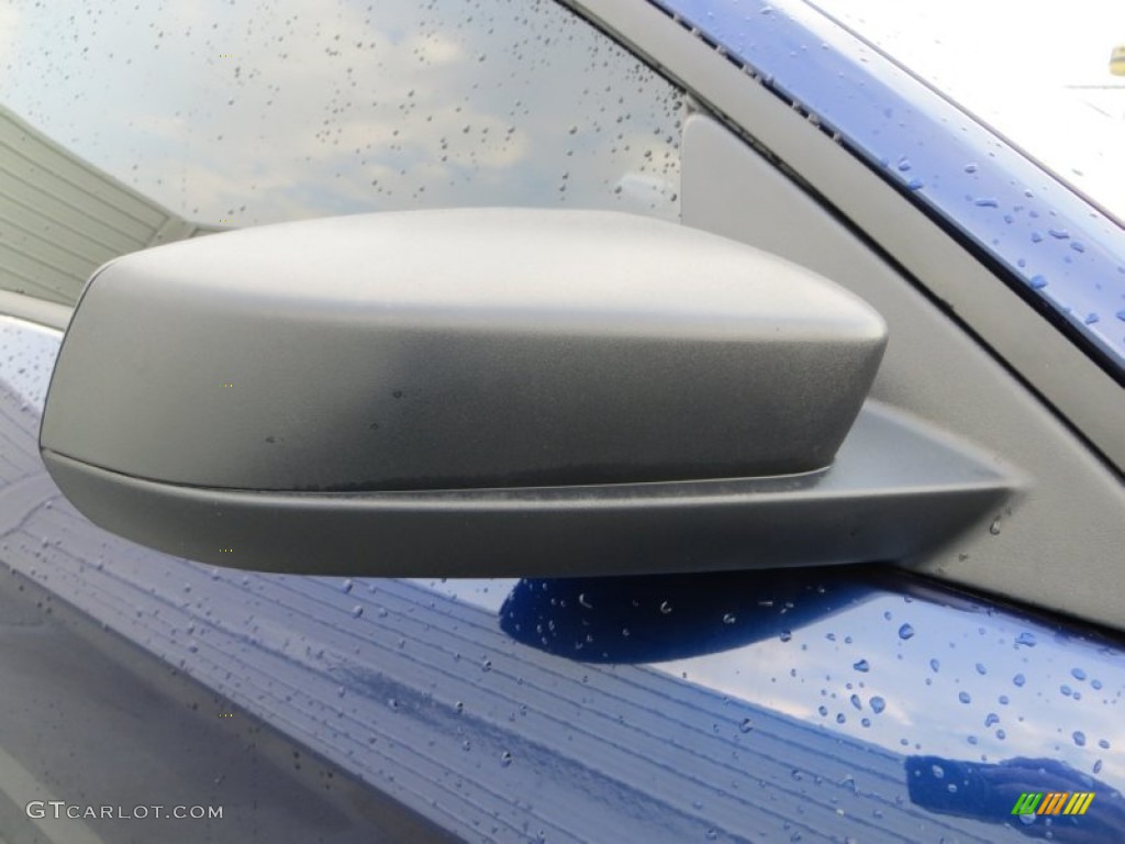 2012 Mustang V6 Premium Coupe - Kona Blue Metallic / Charcoal Black photo #15