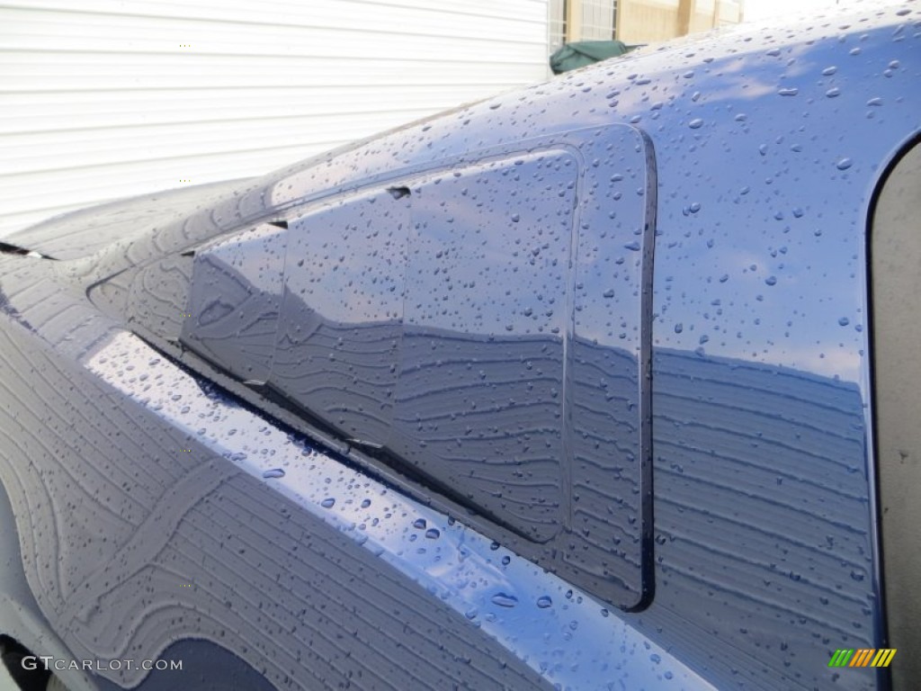 2012 Mustang V6 Premium Coupe - Kona Blue Metallic / Charcoal Black photo #20