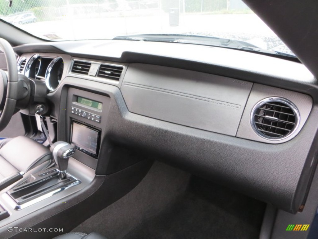 2012 Mustang V6 Premium Coupe - Kona Blue Metallic / Charcoal Black photo #22