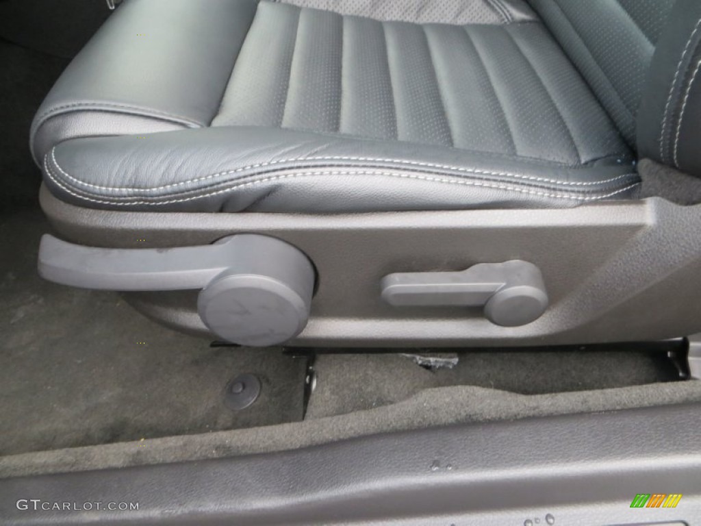 2012 Mustang V6 Premium Coupe - Kona Blue Metallic / Charcoal Black photo #29