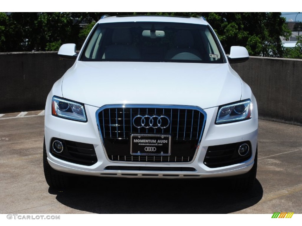 2013 Q5 2.0 TFSI hybrid quattro - Ibis White / Pistachio Beige photo #2