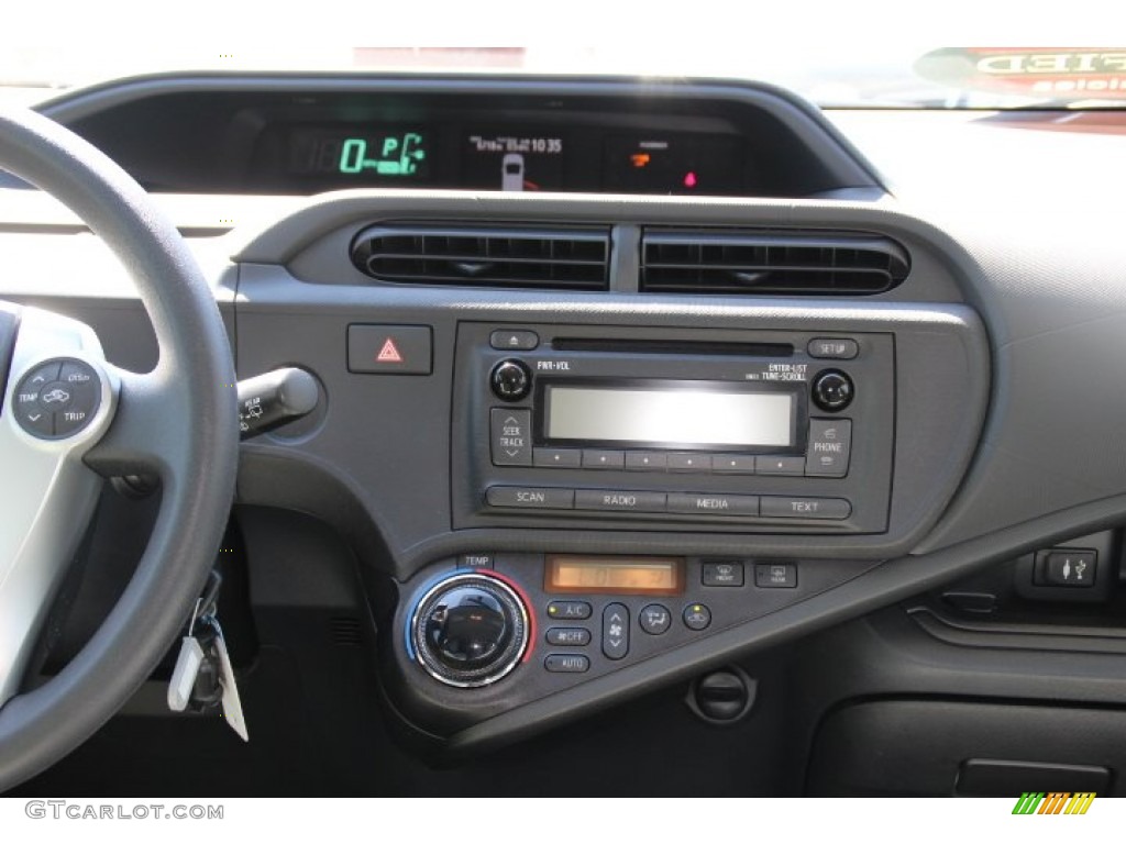 2012 Toyota Prius c Hybrid One Controls Photo #80899810