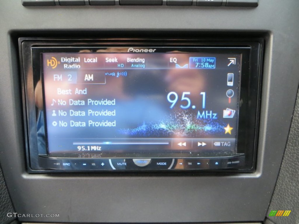 2012 Mustang V6 Premium Coupe - Kona Blue Metallic / Charcoal Black photo #34