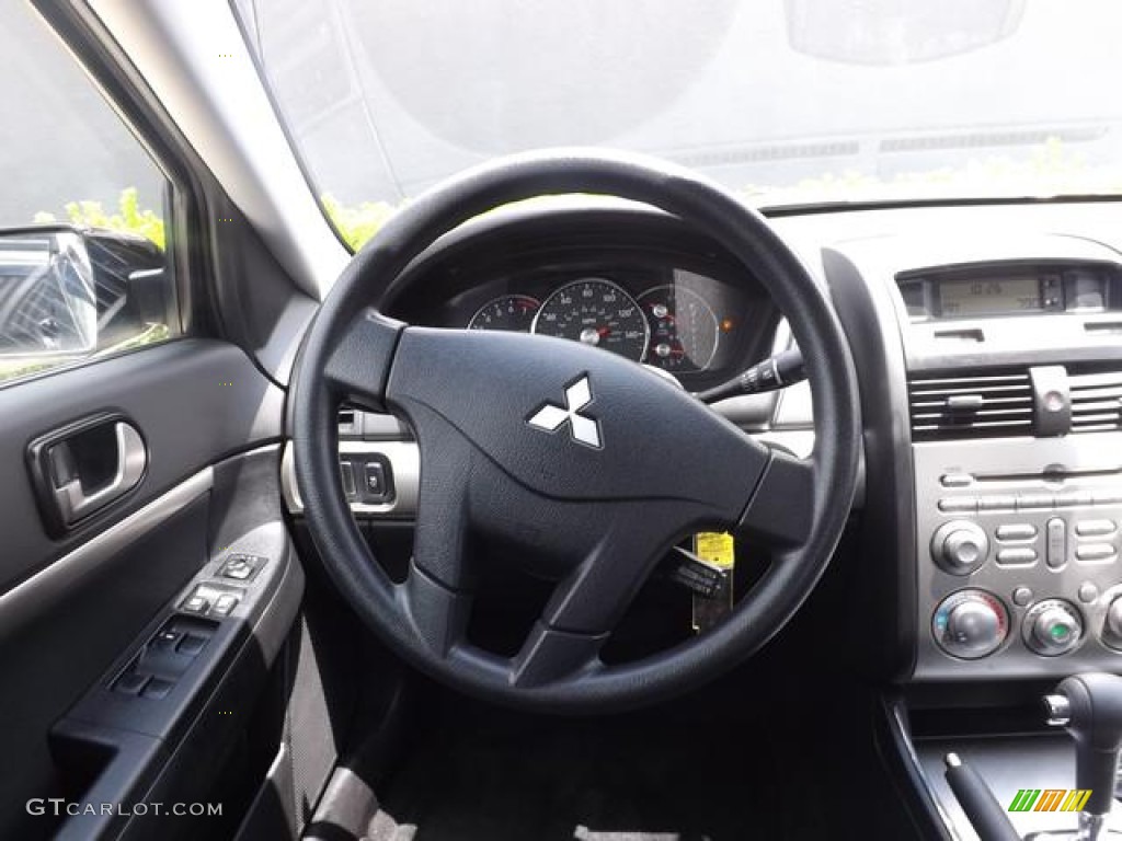2012 Mitsubishi Galant ES Gray Sport Steering Wheel Photo #80899814