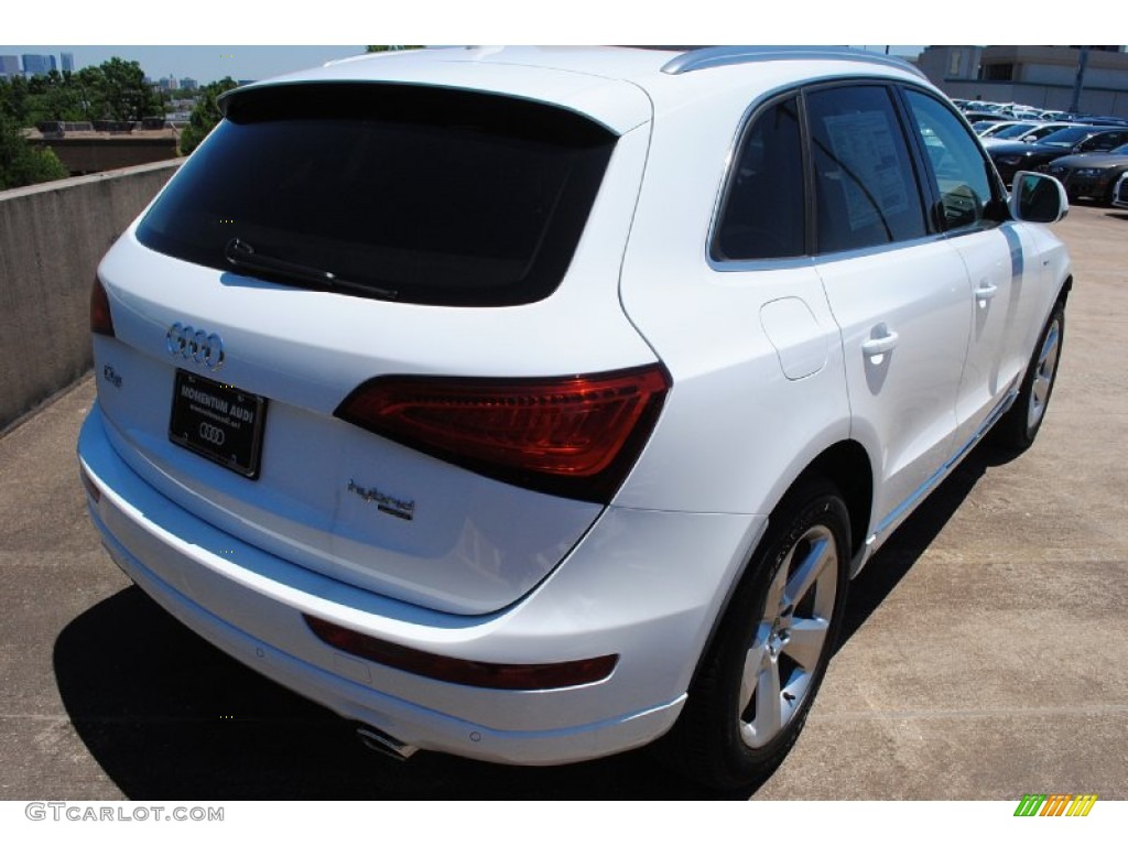 2013 Q5 2.0 TFSI hybrid quattro - Ibis White / Pistachio Beige photo #7