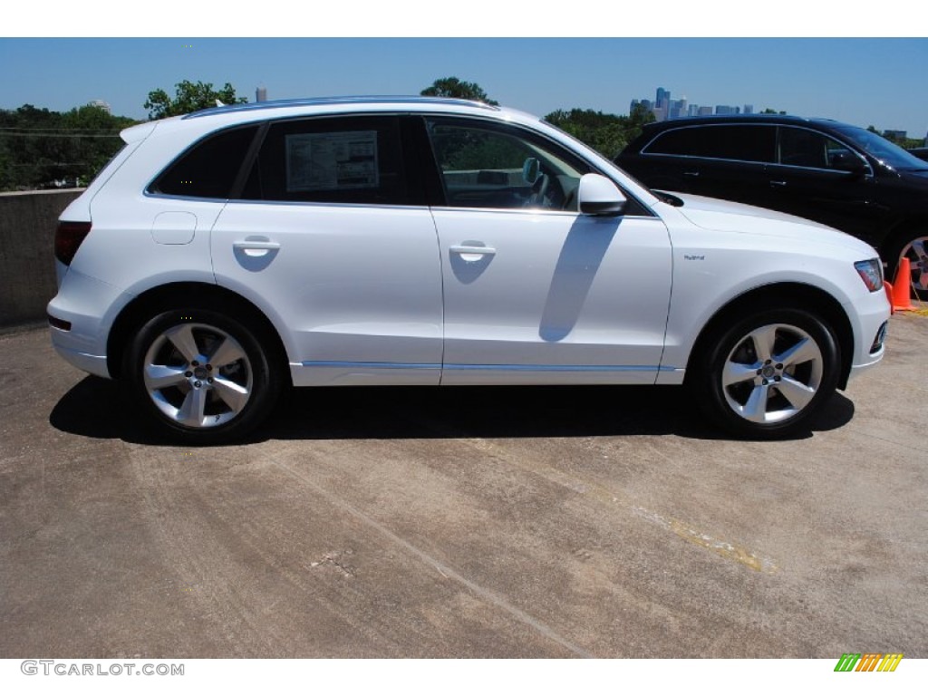 2013 Q5 2.0 TFSI hybrid quattro - Ibis White / Pistachio Beige photo #8