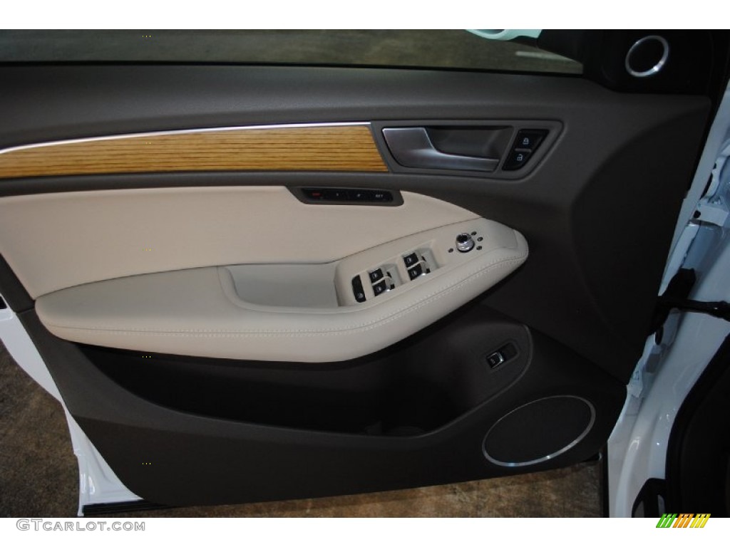 2013 Q5 2.0 TFSI hybrid quattro - Ibis White / Pistachio Beige photo #10
