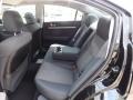2012 Mitsubishi Galant Gray Sport Interior Rear Seat Photo
