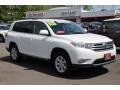 Blizzard White Pearl - Highlander V6 4WD Photo No. 1