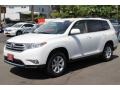 Blizzard White Pearl - Highlander V6 4WD Photo No. 3