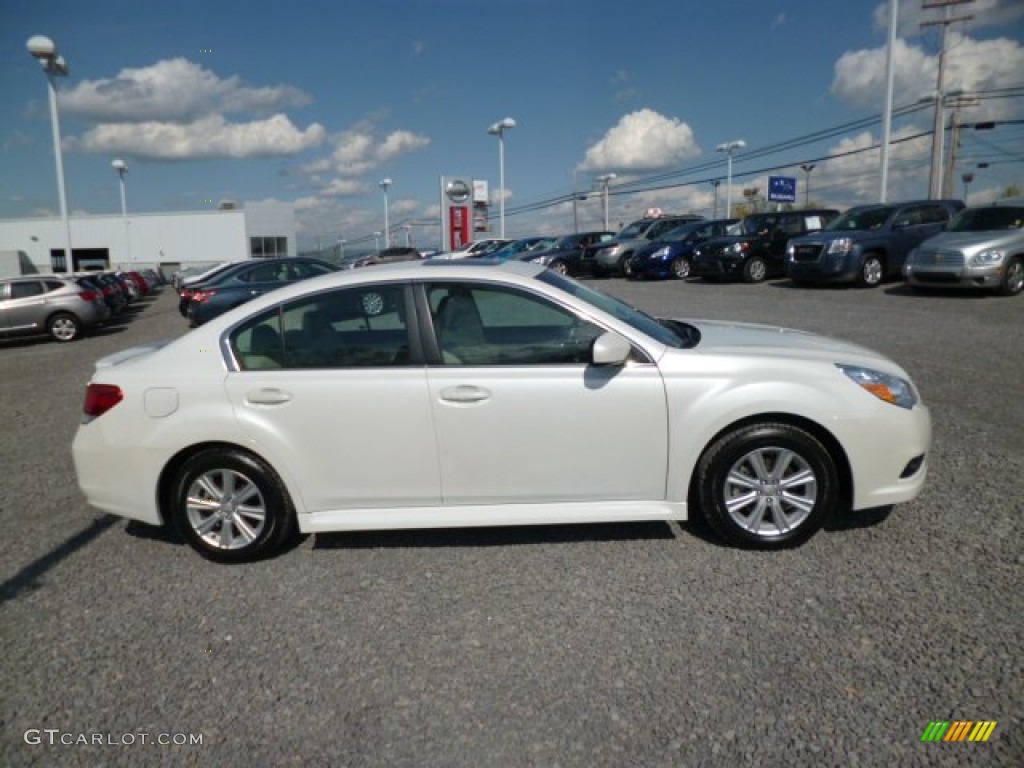 Satin White Pearl 2011 Subaru Legacy 2.5i Premium Exterior Photo #80900565