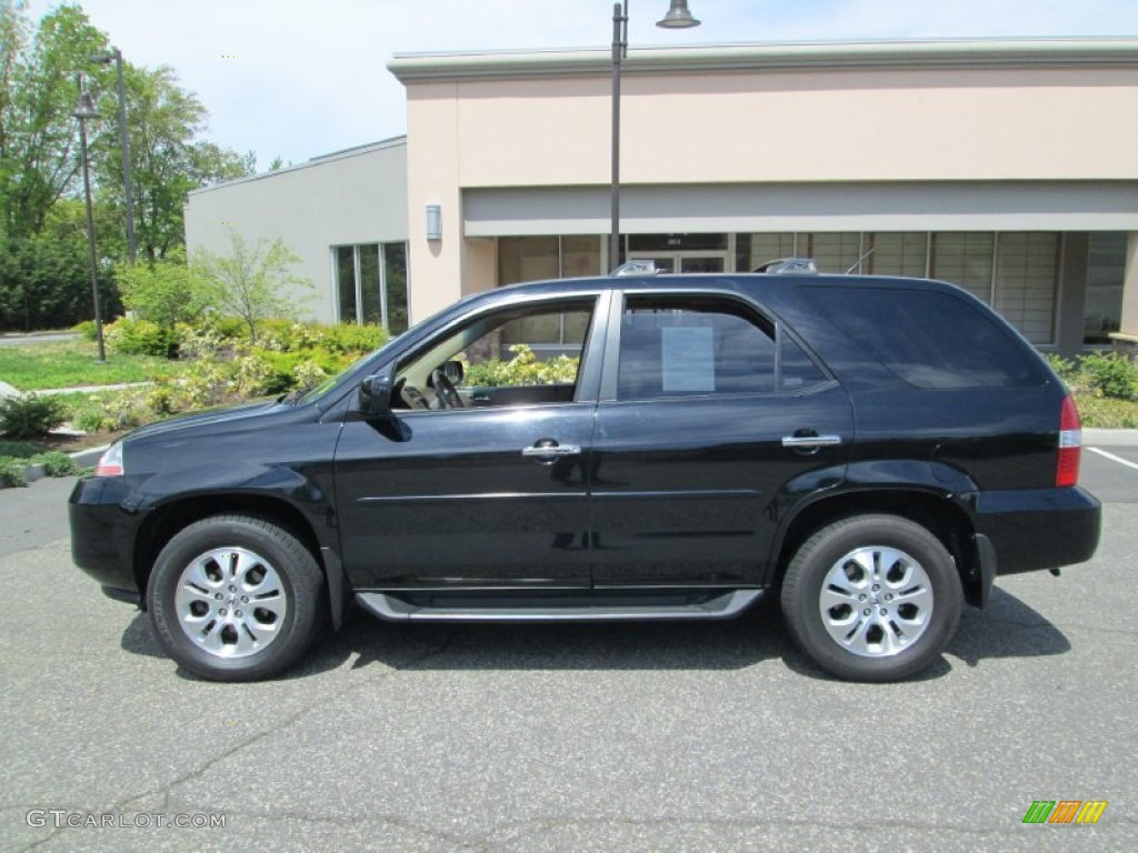 Nighthawk Black Pearl 2003 Acura MDX Standard MDX Model Exterior Photo #80900916