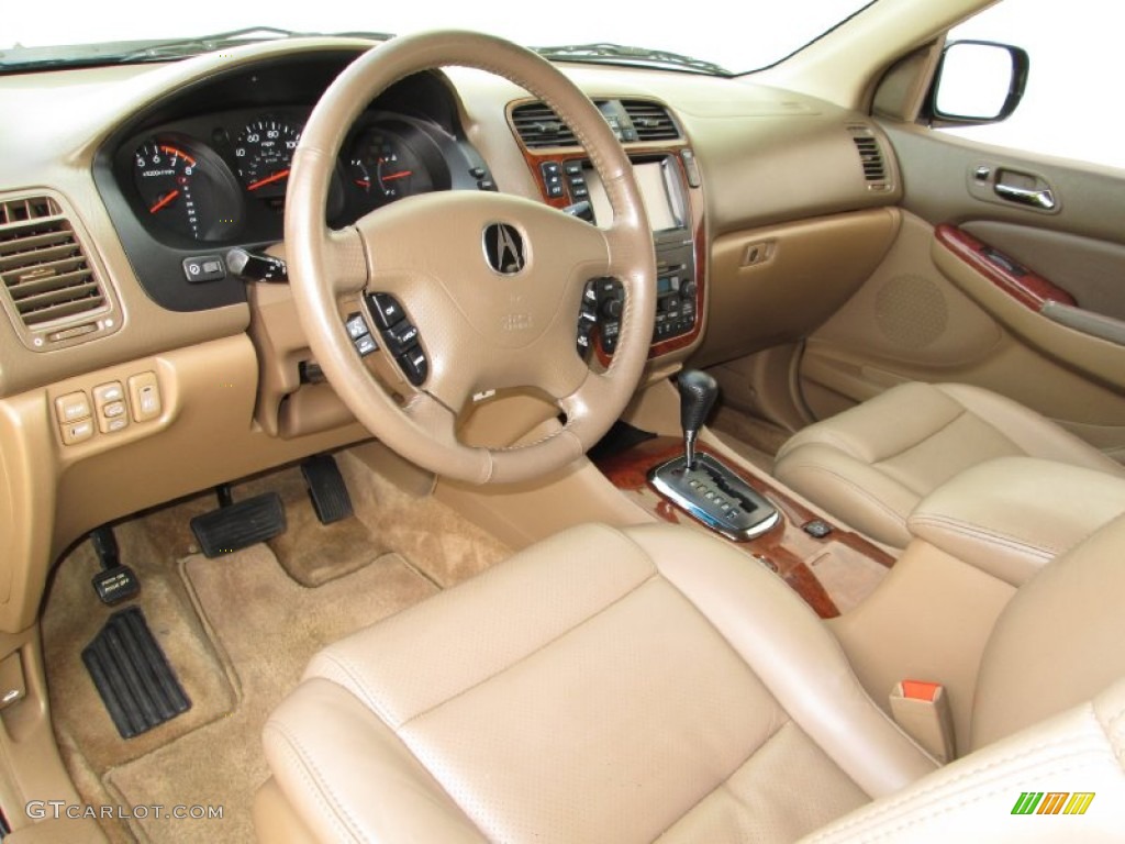 Saddle Interior 2003 Acura MDX Standard MDX Model Photo #80901236