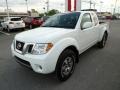 Glacier White - Frontier Pro-4X King Cab 4x4 Photo No. 3